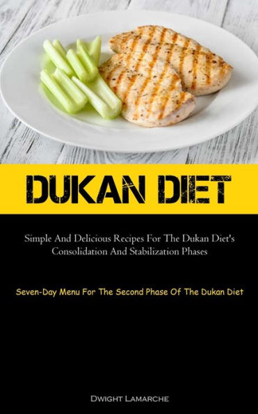 Dukan Diet: Simple And Delicious Recipes For The Dukan Diet's Consolidation And Stabilization Phases (Seven-Day Menu For The Second Phase Of The Dukan Diet)