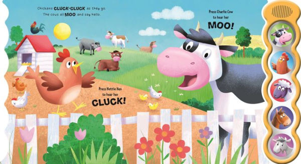 Farm Bleat and Baaa!: with 5 3D Sound Buttons