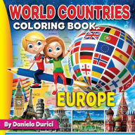 Title: World Countries Coloring Book Europe: Coloring Book Europe, Author: Daniela Durici