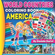 Title: World Countries America: Coloring Book, Author: Daniela Durici