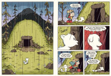 Alternative view 3 of Hilda and Twig Hide from the Rain