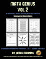 Kindergarten Number Games (Math Genius Vol 2): This book is designed for preschool teachers to challenge more able preschool students: Fully copyable, printable, and downloadable