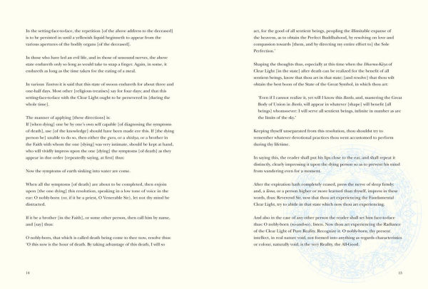 The Tibetan Book of the Dead: Buddhist Teachings on Death and Dying