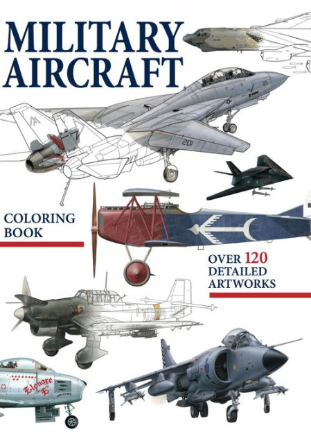 military airplane coloring pages