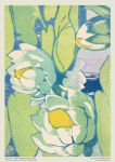 Alternative view 2 of Adult Jigsaw Puzzle NGS: Mabel Royds - Water Lilies: 1000-piece Jigsaw Puzzles