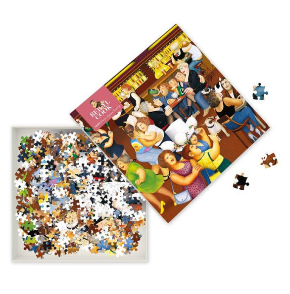 Adult Jigsaw Puzzle Beryl Cook: Date Night: 1000-Piece Jigsaw Puzzles