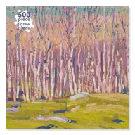 Title: Adult Jigsaw Puzzle Tom Thomson: Silver Birches (500 pieces): 500-piece Jigsaw Puzzles
