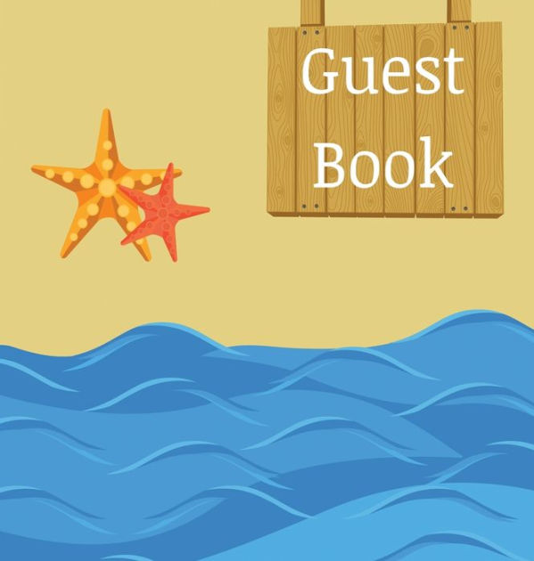 Guest Book for vacation home (hardcover) by Lulu and Bell