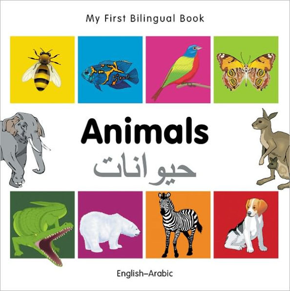 My First Bilingual Book-Animals (English-Arabic)