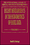 Title: Recent Developments in the Econometrics of Panel Data, Author: Badi H. Baltagi