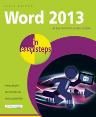 Title: Word 2013 in easy steps, Author: Scott Basham