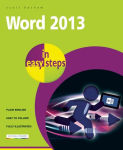 Alternative view 2 of Word 2013 in easy steps