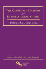 The Cambridge Yearbook of European Legal Studies