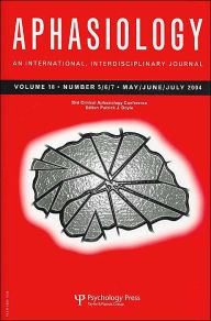 Aphasiology: An International Interdisciplinary Journal, 33rd Annual Clinical Aphasiology Conference