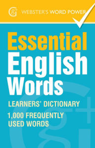 Title: Webster's Word Power Essential English Words: Learners' Dictionary, Author: Morven Dooner