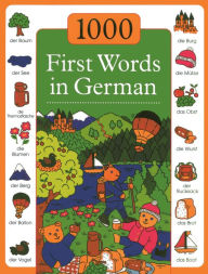 Title: 1000 First Words in German, Author: Andrea Kenkmann