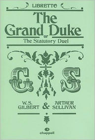 The Grand Duke: Libretto