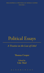Title: Political Essays, Author: Thomas Cooper