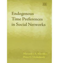 Title: Endogenous Time Preferences in Social Networks, Author: Marianna A. Klochko