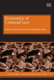 Title: Economics of Criminal Law, Author: Steven D. Levitt