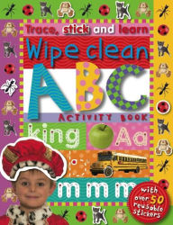Trace, Stick and Learn - Wipe Clean: ABC
