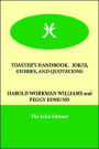 TOASTER's HANDBOOK. JOKES, STORIES, and QUOTATIONS