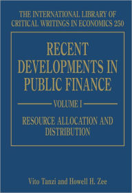 Title: Recent Developments in Public Finance, Author: Vito Tanzi