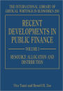 Recent Developments in Public Finance
