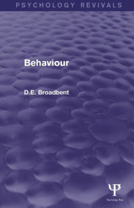 Title: Behaviour / Edition 1, Author: D. E. Broadbent