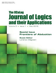 Title: IfColog Journal of Logics and their Applications. Volume 3, number 1. Frontiers of Abduction, Author: Lorenzo Magnani