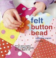 Felt, Button, Bead