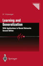 Learning and Generalisation: With Applications to Neural Networks / Edition 2