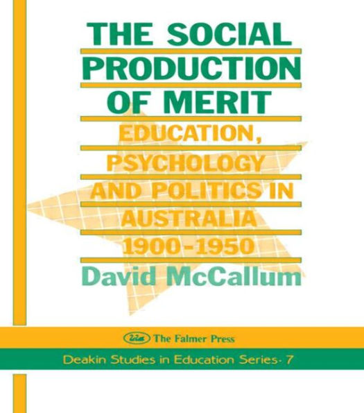 The Social Production Of Merit / Edition 1