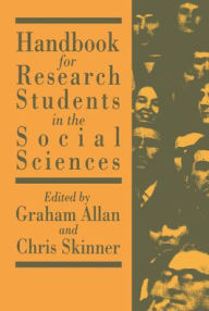 Title: Handbook for Research Students in the Social Sciences, Author: Graham Allan