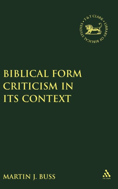 biblical-form-criticism-in-its-context-by-martin-j-buss-hardcover