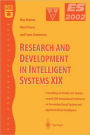 Research and Development in Intelligent Systems XIX: Proceedings of ES2002, the Twenty-second SGAI International Conference on Knowledge Based Systems and Applied Artificial Intelligence