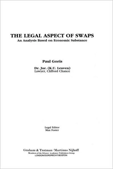 The Legal Aspect of Swaps