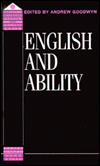 English and Ability