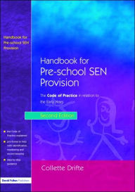 Handbook for Pre-School SEN Provision: The Code of Practice in Relation to the Early Years
