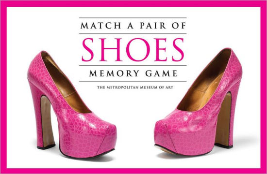 Match a Pair of Shoes Memory Game