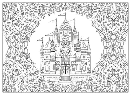 enchanted forest animals coloring pages - photo #36