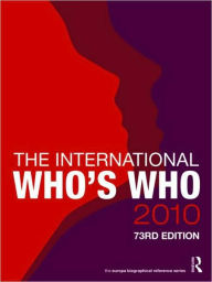 Title: The International Who's Who 2010, Author: Europa Publications