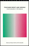 Teaching Right and Wrong