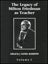 Title: Intellectual Legacy of Milton Friedman, Author: J. D. Hammond