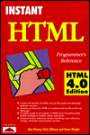 Instant HTML Programmer's Reference HTML 4.0 Edition / Edition 2