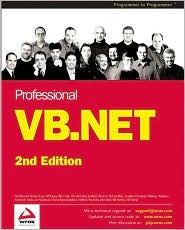 Professional VB.Net (2nd Edition) / Edition 2