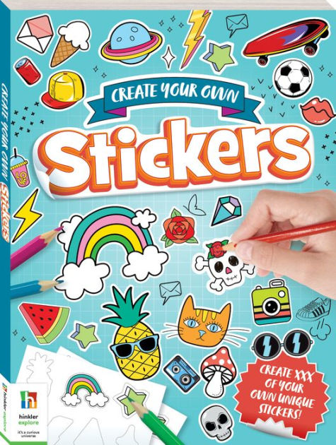 Design & Print Custom Sticker Books Online