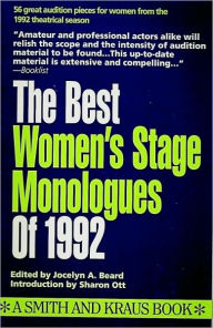 Best Women's Stage Monologues of 1992