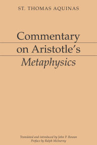 Title: Commentary on Aristotle's Metaphysics, Author: Thomas Aquinas