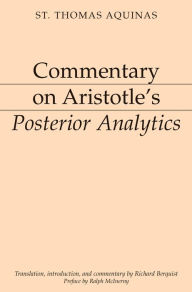 Title: Commentary on Aristotle's Posterior Analytics, Author: Thomas Aquinas